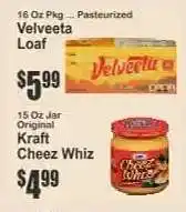 Key Food Velveeta Loaf offer