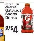 Key Food Gatorade Sports Drinks offer