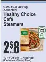 Key Food Healthy Choice Café Steamers offer