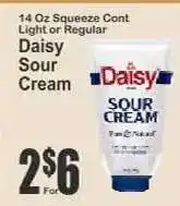 Key Food Daisy Sour Cream offer