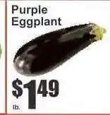 Key Food Purple Eggplant offer