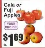 Key Food Gala or Fuji Apples offer