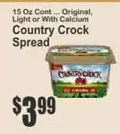 Key Food Country Crock Spread offer