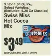 Key Food Swiss Miss Hot Cocoa Mix offer