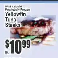 Key Food Yellowfin Tuna Steaks offer