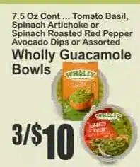 Key Food Wholly Guacamole Bowls offer