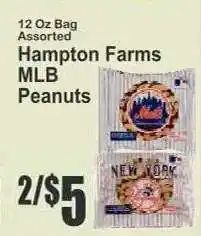 Hampton Farms MLB Peanuts