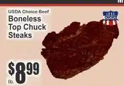 Key Food Boneless Top Chuck Steaks offer