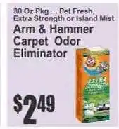 Key Food Arm & Hammer Carpet Odor Eliminator offer