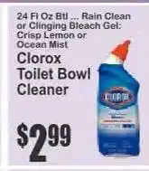 Key Food Clorox Toilet Bowl Cleaner offer