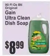 Gain Ultra Clean Dish Soap