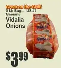 Key Food Vidalia Onions offer