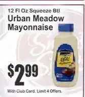 Key Food Urban Meadow Mayonnaise offer
