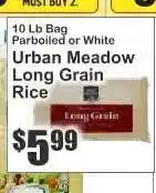 Key Food Urban Meadow Long Grain Rice offer