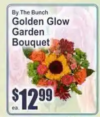 Key Food Golden Glow Garden Bouquet offer