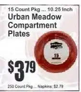 Key Food Urban Meadow Compartment Plates offer