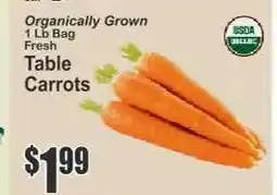 Key Food Table Carrots offer