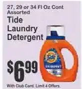 Key Food Tide Laundry Detergent offer