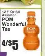 Key Food POM Wonderful Tea offer