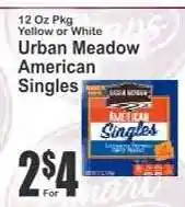 Key Food Urban Meadow American Singles offer