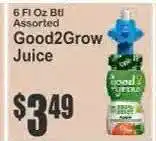 Key Food Good2Grow Juice offer