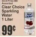 Key Food Clear Choice Sparkling Water offer