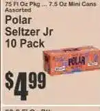 Key Food Polar Seltzer Jr 10 Pack offer