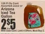Key Food Arizona Iced Tea Gallon offer