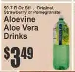 Key Food Aloevine Aloe Vera Drinks offer