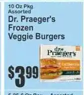 Key Food Dr. Praeger's Frozen Veggie Burgers offer