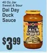 Key Food Dai Day Duck Sauce offer