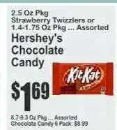 Key Food Hershey's Chocolate Candy offer