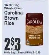 Key Food Carolina Brown Rice offer