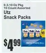Key Food Utz Snack Packs offer