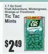 Key Food Tic Tac Mints offer