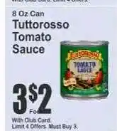 Key Food Tuttorosso Tomato Sauce offer