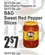 Key Food B&G Sweet Red Pepper Slices offer