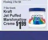 Key Food Kraft Jet-Puffed Marshmallow Creme offer