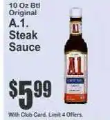 Key Food A. 1. Steak Sauce offer