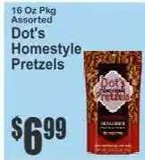 Key Food Dot's Homestyle Pretzels offer