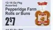 Key Food Pepperidge Farm rolls or buns offer
