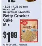 Key Food Betty Crocker Cake Mix offer