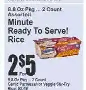 Key Food Minute Ready to Serve Rice offer
