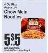 Key Food Chow Mein Noodles offer