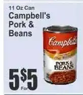 Key Food Campbell's Pork & Beans offer