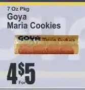 Key Food Goya Maria Cookies offer