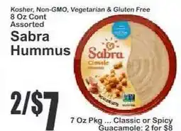Key Food Sabra Hummus offer