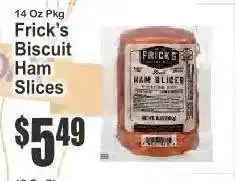 Key Food Frick's Biscuit Ham Slices offer