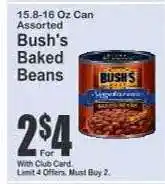 Key Food Bush's Baked Beans offer