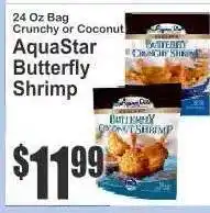 Key Food AquaStar Butterfly Shrimp offer